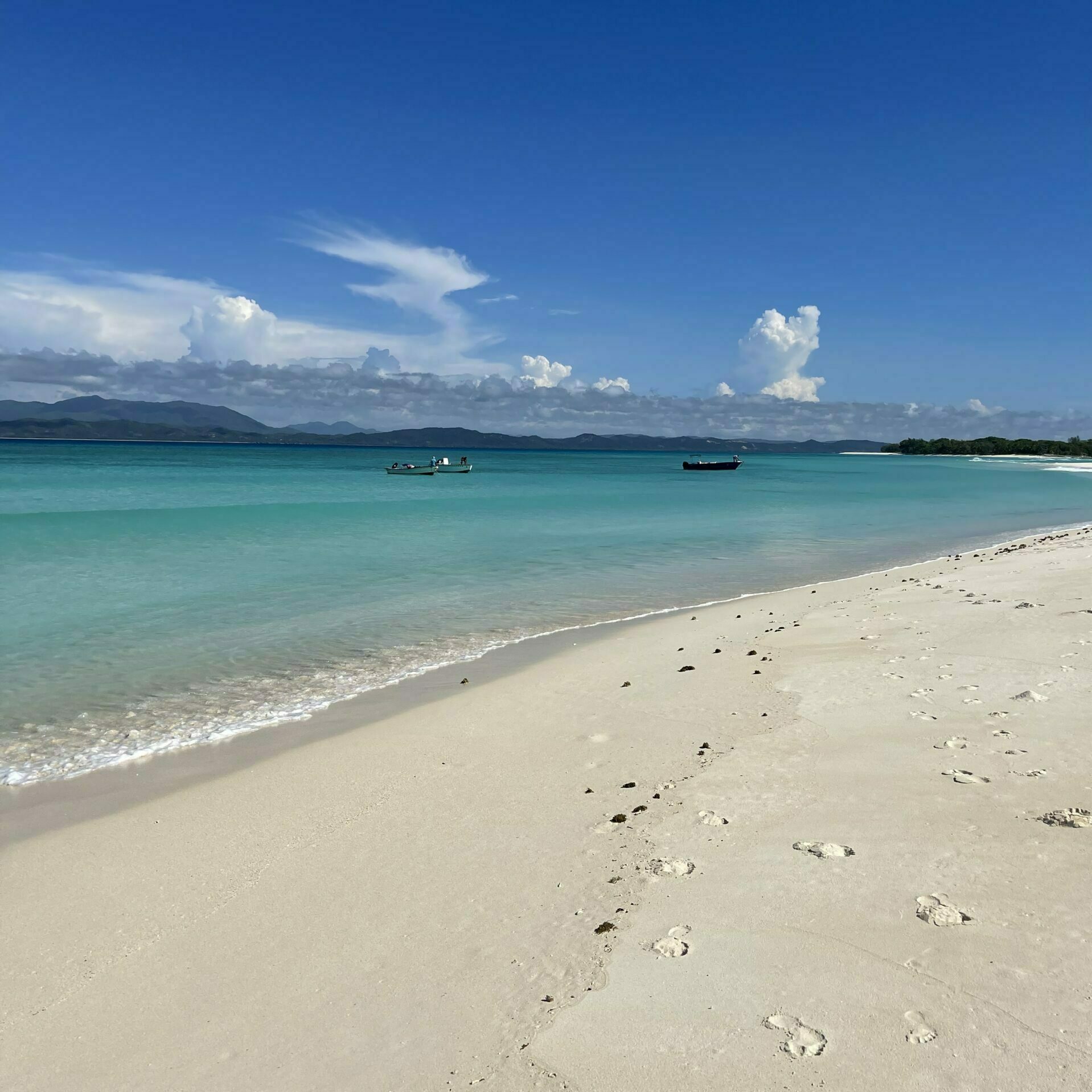 plage de sable fin